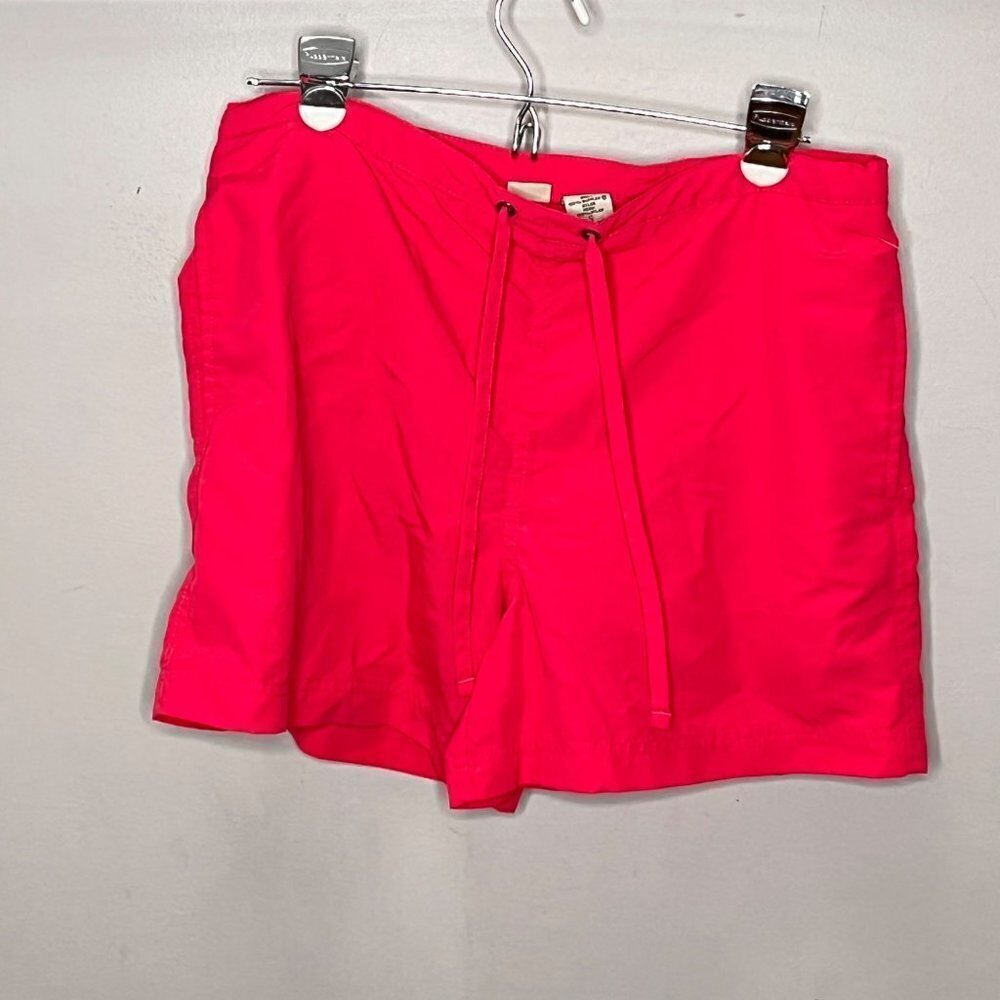 L. L. Bean Women's Nylon Pull On Shorts-‎ Size S